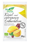 Lemon flavored kisiel with rhubarb - sugar free BIO 38 g - Bio Planet