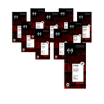 SET of 10 x Bitter chocolate 99% cocoa bio 80 g