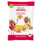 Banana and strawberry corn crisps from 1 year BIO 30 g - Freche Freunde