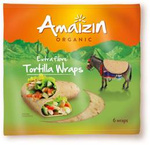 Organic Tortilla Wraps with Bran (source of dietary fiber) 240 g – Amaizin