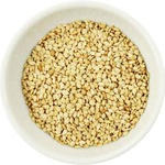 Hulled white sesame BIO (raw material) (25 kg) 7