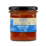 Carp in bell pepper and tomato sauce gluten-free 300 g - Smolin Fish