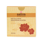 Rose face serum with gold 15 ml - Sattva