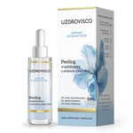 Smoothing facial scrub with glass skin effect 30 ml - UZDROVISCO (amino hydration)
