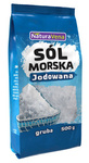 Iodized coarse ground sea salt 500 g – Naturavena