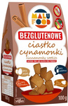 Cinnamon shortbread cookies gluten-free, sugar-free 100g