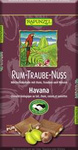 Milk Chocolate with Raisins, Rum and Hazelnuts Fair Trade Organic 100 g – Rapunzel