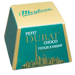 Dubai milk chocolate with pistachio filling and kadayif cake 43 g - Meybona