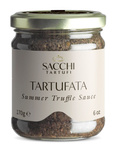 Mushroom sauce with summer black truffle 170 g – Sacchi Tartufi