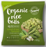 Organic Gluten-Free Rice Crisps with Spinach and Leek 60 g – Biopont