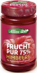 Raspberry Mousse (75% fruit) Organic 250 g – Allos