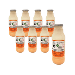 SET 8 x Probiotic Sauerkraut and Carrot Juice Bio 300 ml - Sątyrz
