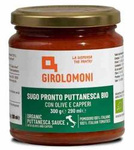 Organic Puttanesca Tomato Sauce with Olives and Capers, 300 g – Girolomoni