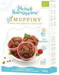 Organic Muffin Baking Mix with Dark Chocolate Chips 300 g - Zdrowo Namieszane