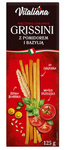 Grissini sticks with tomatoes and basil 125 g - Vitaliana