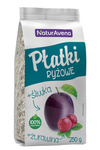 Rice Flakes with Cranberries and Plums 250 G - Naturavena