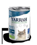 Yarrah Organic Cat Food with Herring, Seaweed and Spirulina 400 g