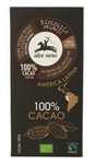 Organic 100% Cocoa Dark Chocolate Bar 50 g – Alce Nero