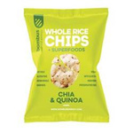 Gluten-Free Wholegrain Rice Chips with Chia and Quinoa 60 g – Bombus