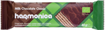 Wafer bar with milk and cocoa cream, coated in organic milk chocolate 40 g – Harmonica