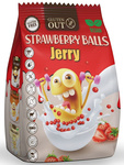 Gluten free strawberry cereal balls 375 g - Jerry Gluten Out