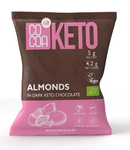 Organic Keto Chocolate-Covered Almonds with MCT Oil, No Added Sugar 70 g – Cocoa