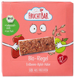 Organic Cereal Bars with Strawberry, Apple, Oat, 12 Months+ 6 x 23 g – Fruchtbar