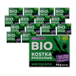 KIT 15 x Gluten-free vegetable broth cube bio 66 g - Naturavena