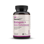 Collagen + hyaluronic acid gluten-free dietary supplement 90 capsules 57,15 g - Pharmovit (classic)