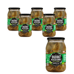 SET of 6 x pickled small-salt cucumbers bio 820 g (460 g)