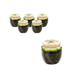 SET of 6 x pickled bear garlic bio 430 g