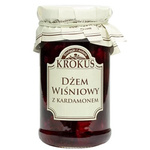 Cherry Jam with Cardamom, Reduced Sugar, Gluten-Free, 235 g – Krokus