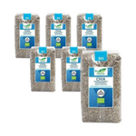 SET of 6 x Chia - chia seeds bio 1 kg