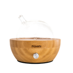 Nebulizing Diffuser Bamboo + Glass Sphere – Mohani