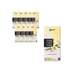 SET of 10 x White chocolate bio 100 g