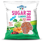 Green Apple Flavored Candies with Stevia, Sugar-Free 60 g – Mangini