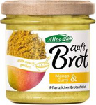 Organic Gluten-free Creamy Mango & Curry Spread 140 g – Allos