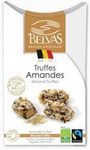Fair Trade Organic Gluten-Free Belgian Chocolate Truffles with Almonds, 100 g – Belvas