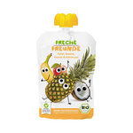 Apple, Banana, Pineapple & Coconut Puree, No Added Sugars, Gluten-Free, From 6 Months, Organic, 100 g – Freche Freunde