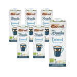 SET 6 x Barista gluten-free organic coconut drink 1l - Ecomil