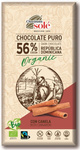 Bitter chocolate 56% cacao with cinnamon BIO 100 g