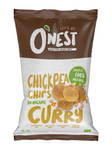 Chickpea chips with curry gluten-free bio 75 g - O'Nest