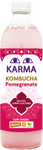 Kombucha with pomegranate low sugars fair for life demeter bio 500 ml - Kombucha Karma