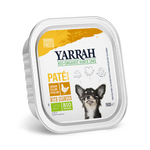 Organic Grain-Free Dog Pâté with Chicken and Seaweed 150 g – Yarrah