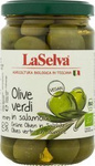 Green Organic Olives in Brine 310 g – La Selva