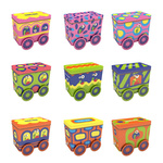 Wagon: snacks and fruit jellies with toy and sticker gluten-free 107 g - Bob Snail (seasonal product)