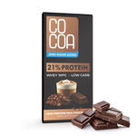 Milk chocolate protein latte with WPC protein with no added sugars 65 g - Cocoa