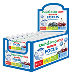 Cherry-Blueberry Concentration Lollipop, Sugar-Free, Gluten-Free, Dietary Supplement 6 g - Mniam Mniam Starpharma – Denti - Pop