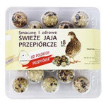 Fresh quail eggs, 18 pieces, Poland