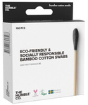 Black Bamboo Cotton Swabs, 100 pieces – The Humble